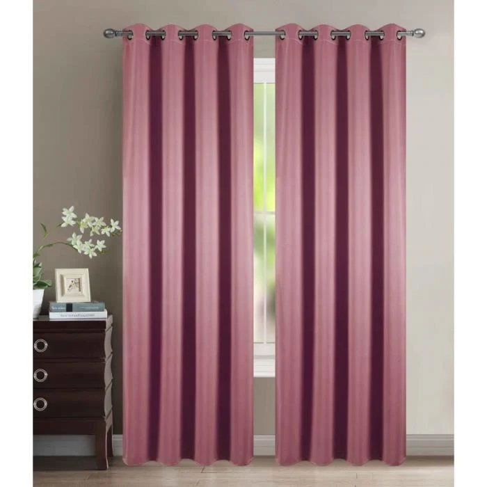 Colis de 10 Rideaux Occultants 140 x 260 cm - 5,50€ H.T /pc