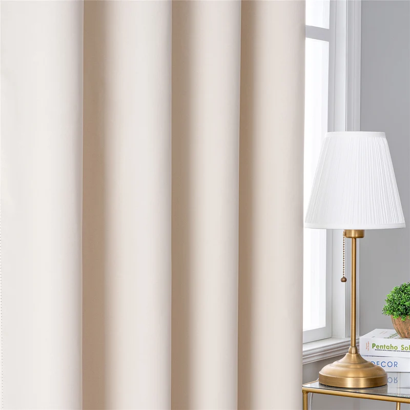 DESTOCKAGE - LOT de 4 Rideaux Occultants 140 x 260 cm - 6,00€ H.T /pc