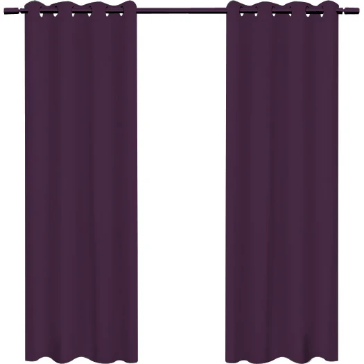 DESTOCKAGE - LOT de 4 Rideaux Occultants 140 x 260 cm - 6,00€ H.T /pc