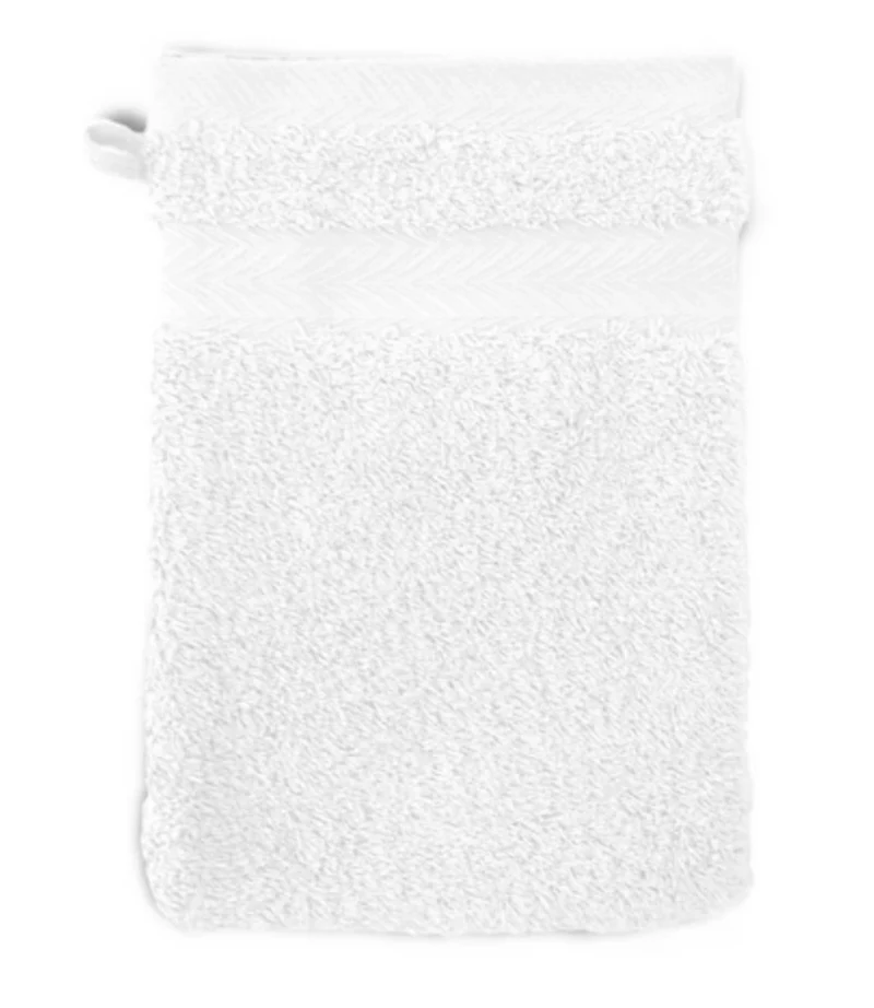 Colis de 6 Gants de toilette 15 x 21 cm 100 % Coton - 2,30€ H.T /pc