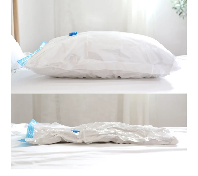 Housse de Rangement Sous Vide - Sac de Compression Housse Aspirable I Rangement Réutilisables