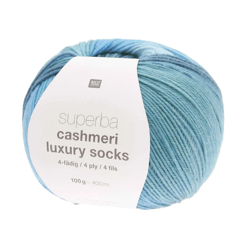 Superba Cashmeri Luxury Socks - Rico Design