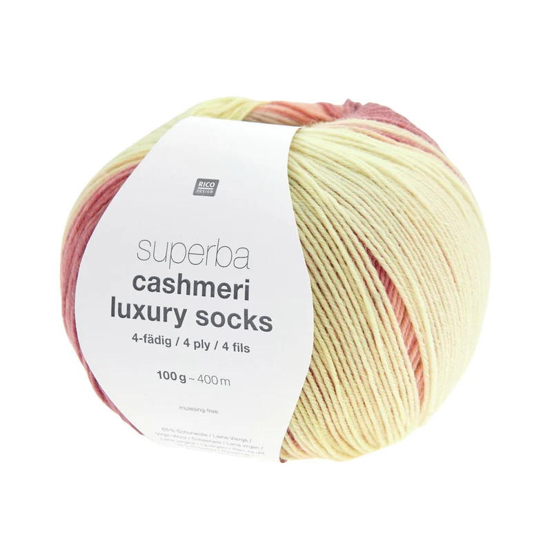 Superba Cashmeri Luxury Socks - Rico Design
