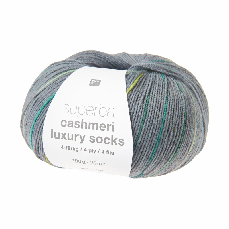 Superba Cashmeri Luxury Socks - Rico Design