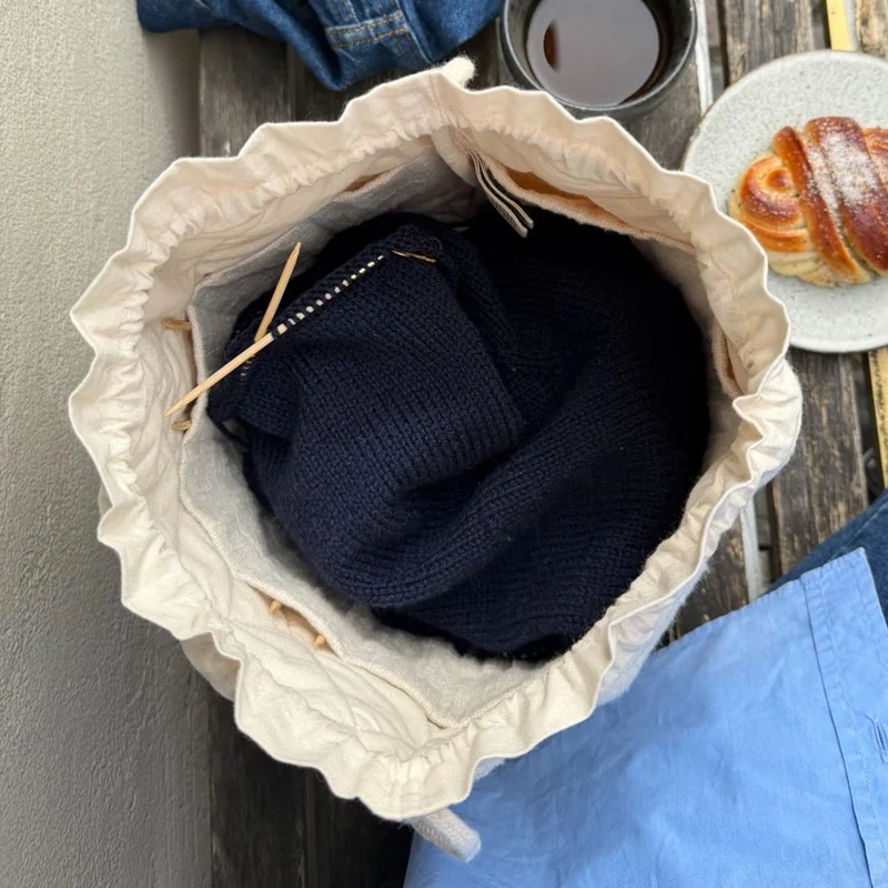 Sac à Projet ou Pochette Édition Limitée Cloud - PetiteKnit