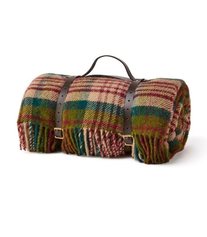Plaid Pique Nique Laine Ecossais Thistleberry 145 X 183 cm