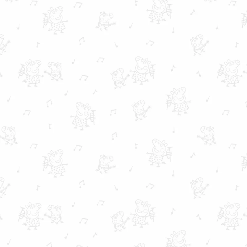 Taie d'oreiller Peppa Pig Gris Multicouleur 175 Fils 30 x 50 cm 100 % coton