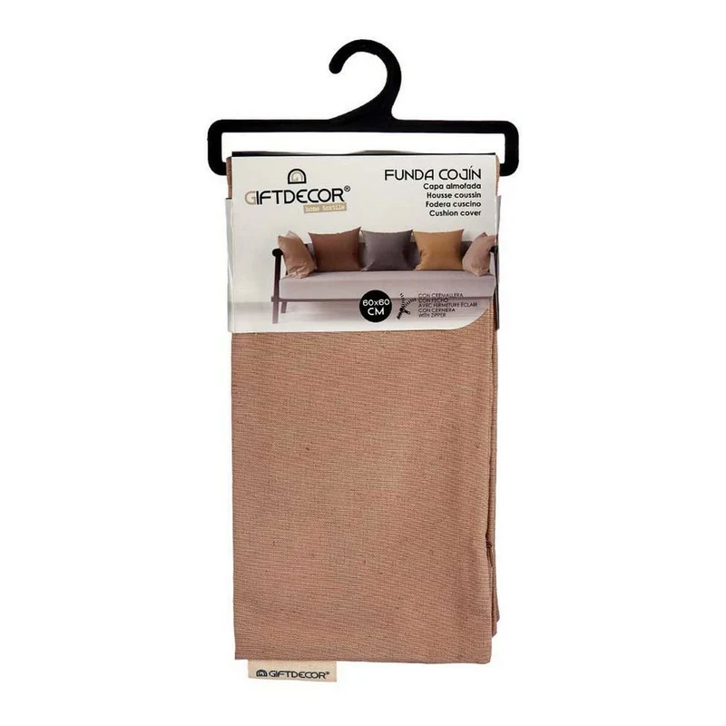 Housse de coussin Gift Decor Marron 45 x 0,5 x 45 cm 60 x 0,5 x 60 cm