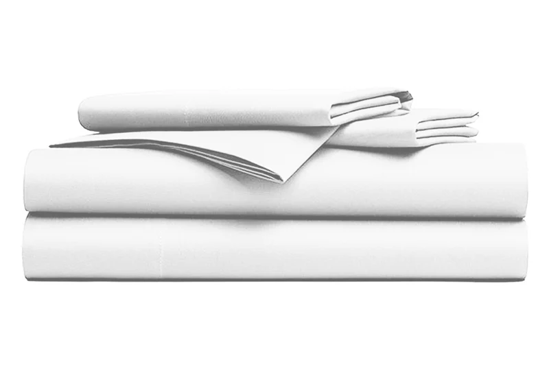Colis de 6 Draps Plats 180 x 290 cm - 100% Coton - 7,00€ H.T /pc