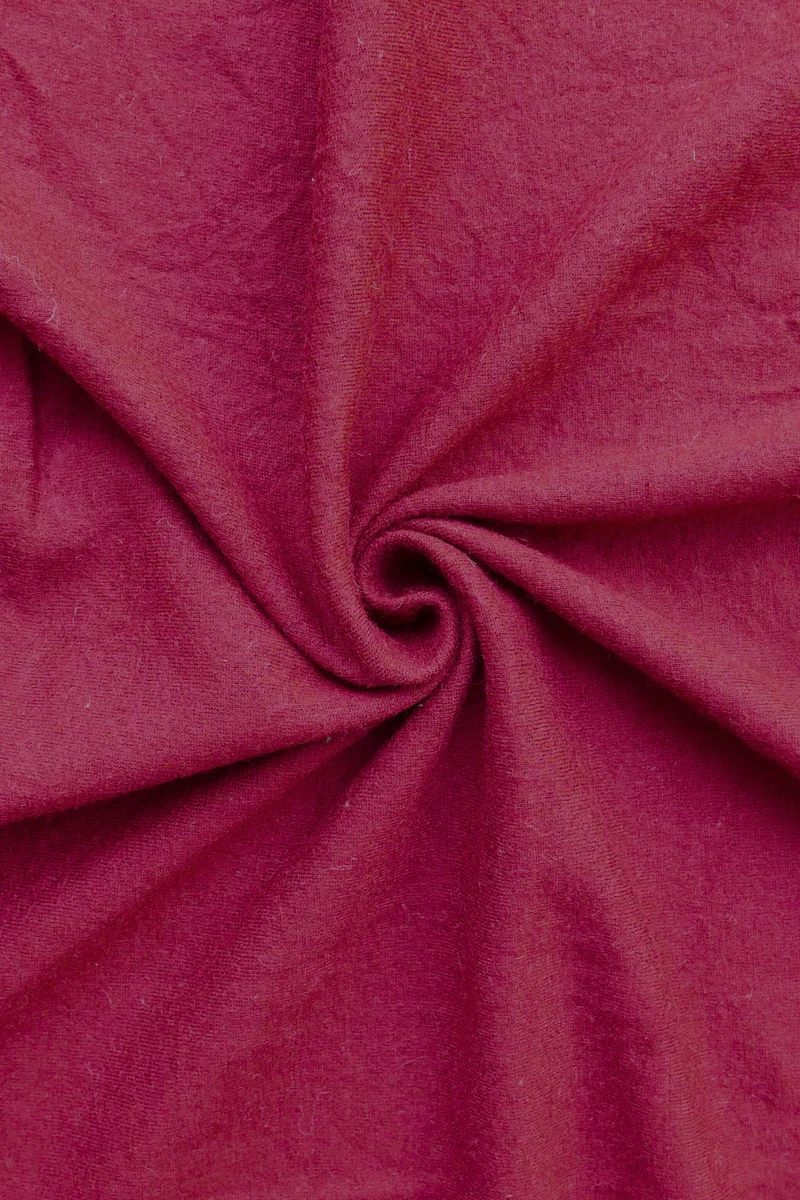 Tissu - Polyester - Maille rouge bordeaux - 155 cm * 230 cm