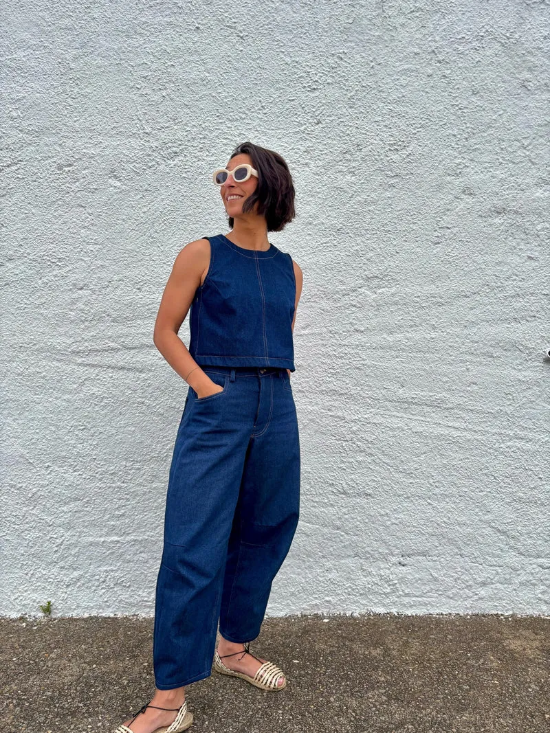 Kit couture - Le pantalon barrel Anaïs