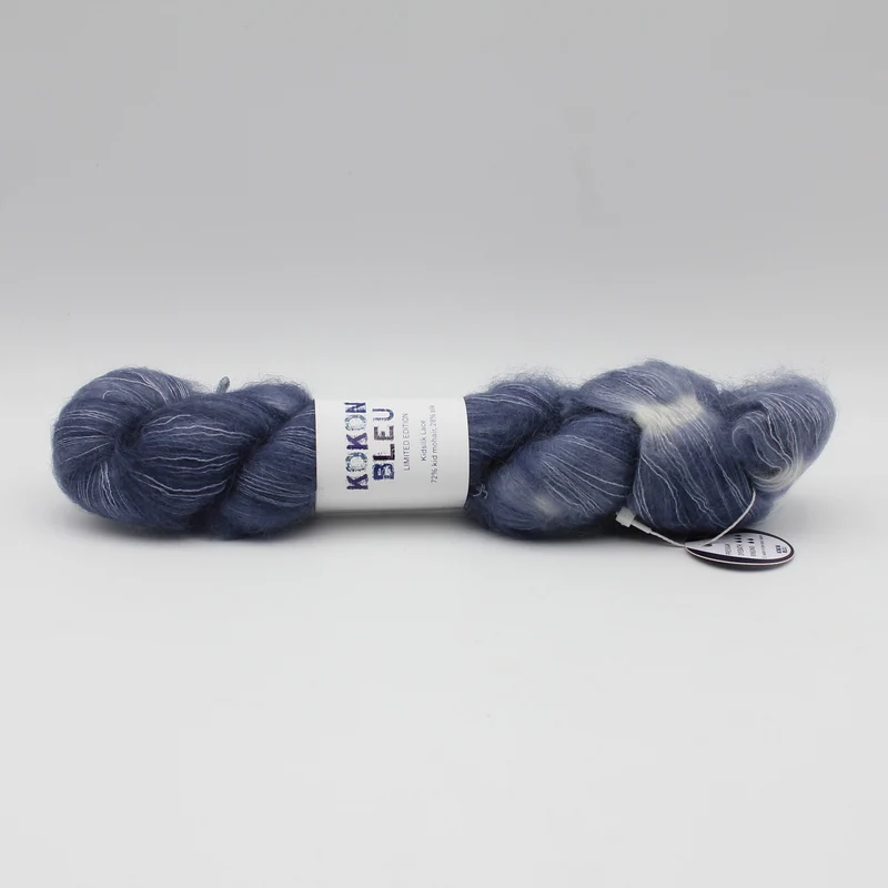 Edition Limitée Bleu Jean-Michel Fingering ou Kidsilk - Kokon