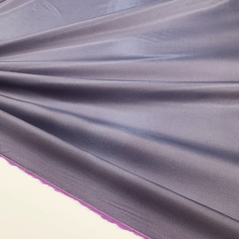 Tissu Doublure Twill Changeant, Acétate Viscose - Zaffiro