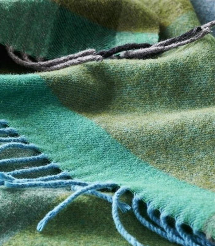 Plaid Bampton Emeraude 130 X 190 cm