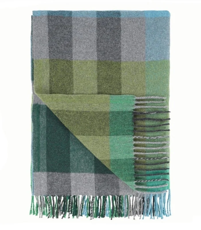 Plaid Bampton Emeraude 130 X 190 cm