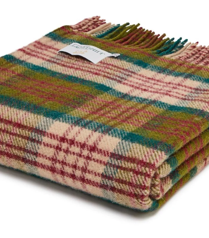 Plaid Laine Ecossais Thistleberry 150 X 183 cm