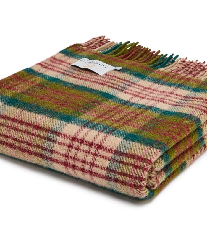 Plaid Laine Ecossais Thistleberry 150 X 183 cm