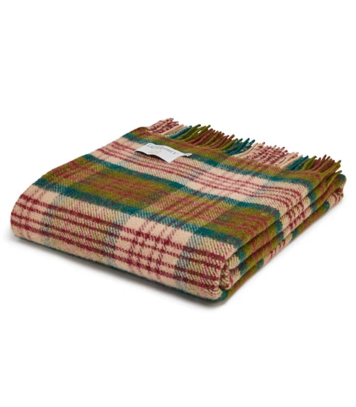 Plaid Laine Ecossais Thistleberry 150 X 183 cm