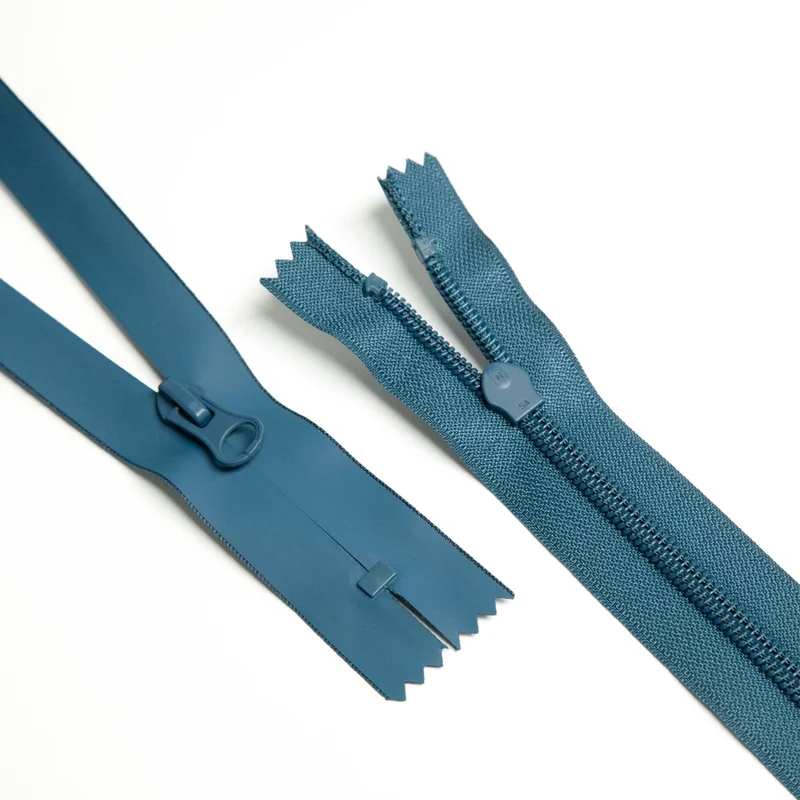 Fermeture éclair imperméable #5 à extrémité fermée | Bleu tropical