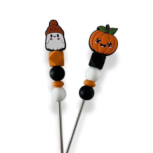 Sewing Sticks - Halloween Edition - Fantôme / Citrouille - Aide pour couture amigurumi crochet