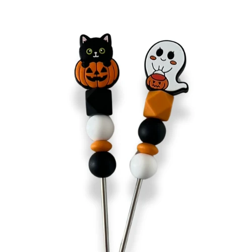 Sewing Sticks - Halloween Edition - Fantôme / Chat - Aide pour couture amigurumi crochet