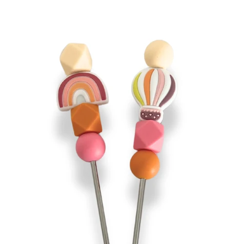 Sewing Stick - Montgolfière / Arc-en-ciel - Aide pour couture amigurumi crochet