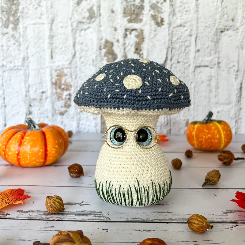 Patron Les 3 Champignons - Amigurumi au crochet