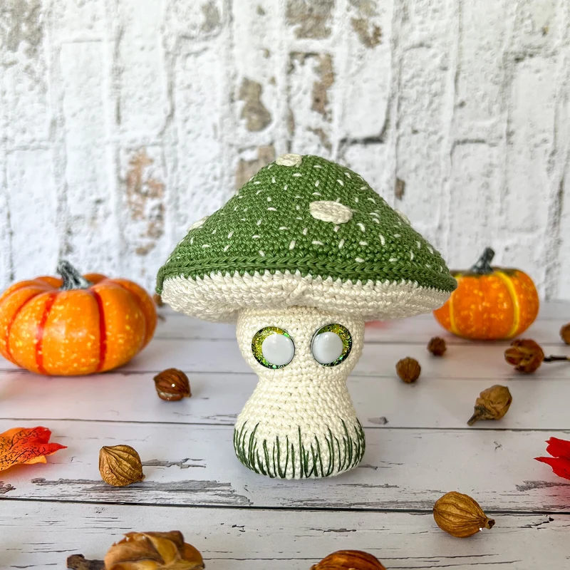 Patron Les 3 Champignons - Amigurumi au crochet