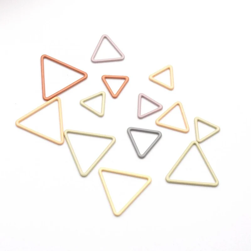 Marqueurs triangulaires métalliques - Cocoknits