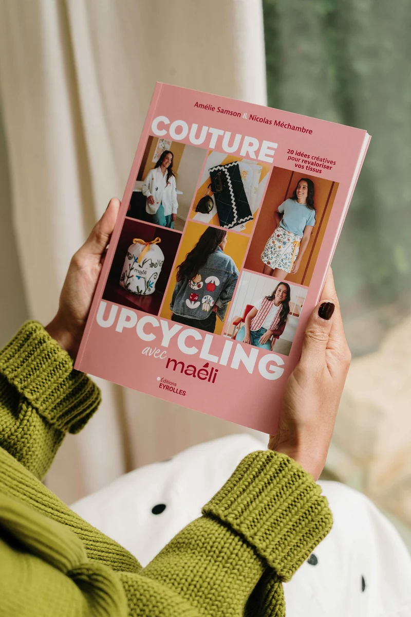 Livre de couture upcycling avec Maéli - 20 projets créatifs