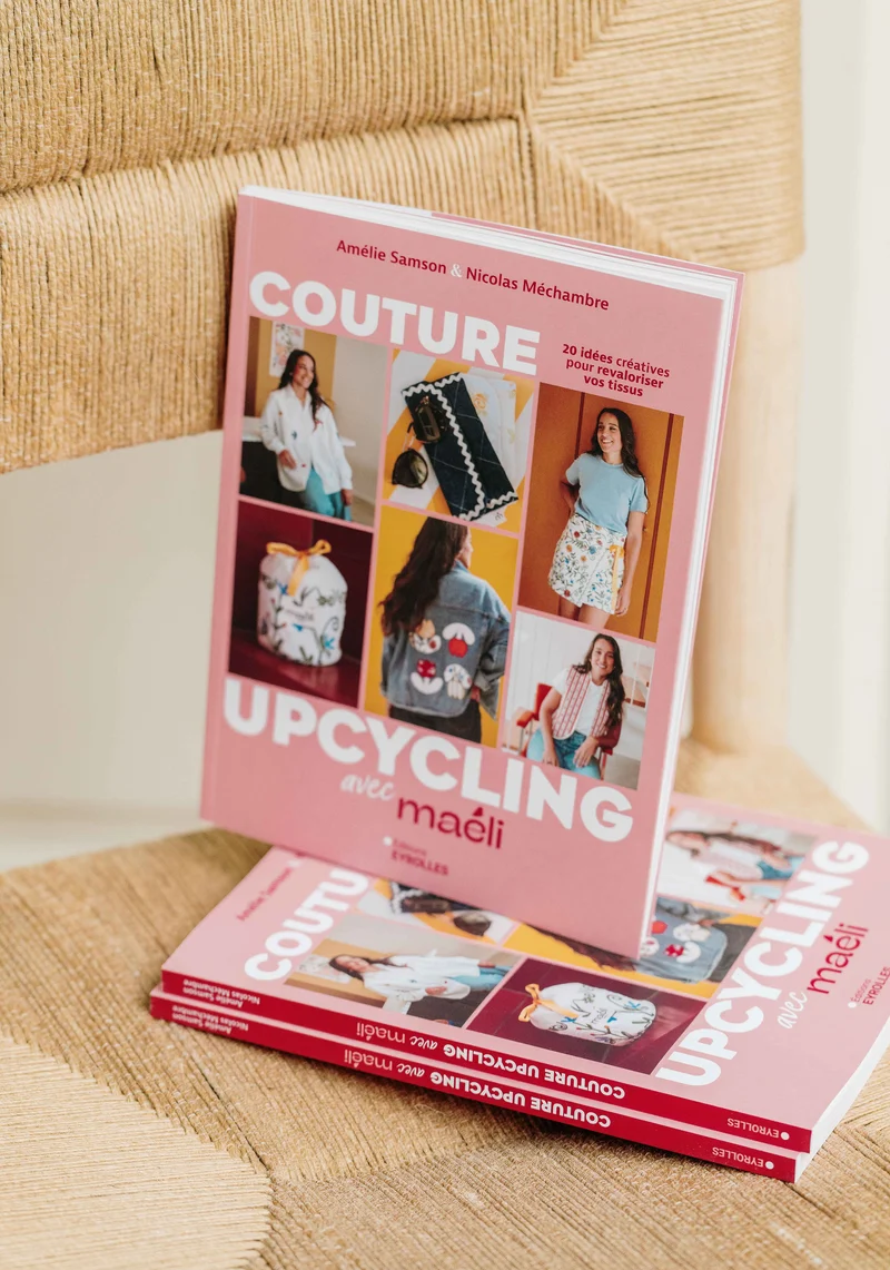 Livre de couture upcycling avec Maéli - 20 projets créatifs