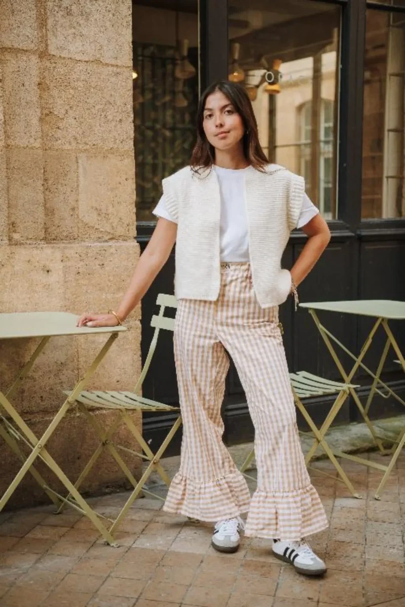 Coffret patrons couture Ensemble Pauline - Haut & Pantalon à volants