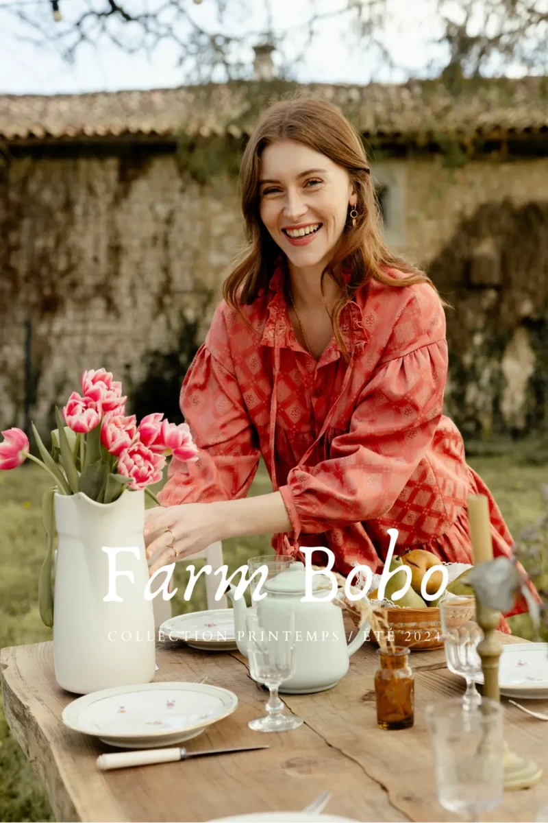 Coffret collection - Farm boho - 4 patrons pochettes