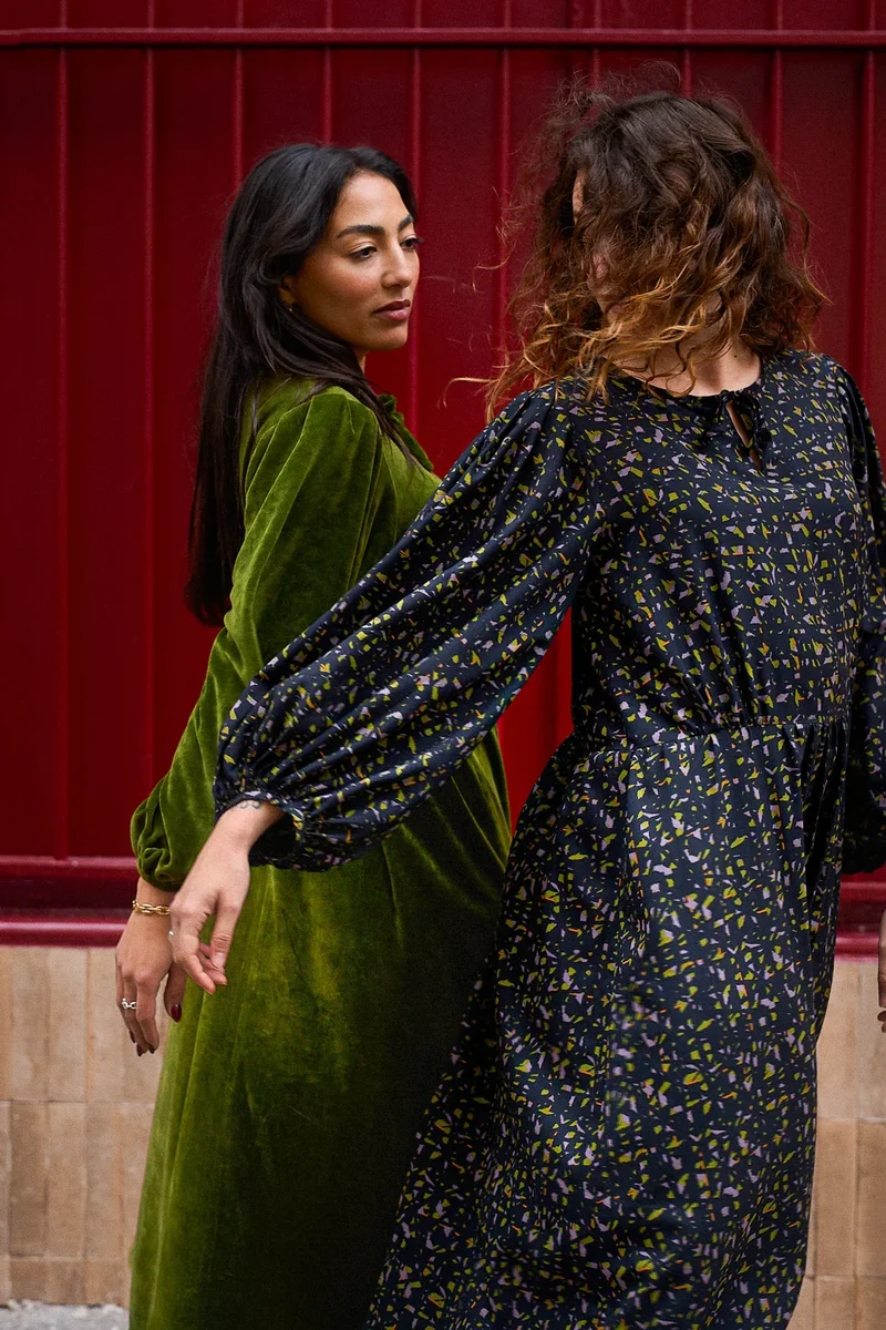 Kit couture - La robe RE_sourcée ATELIER BRUNETTE X MAÉLI