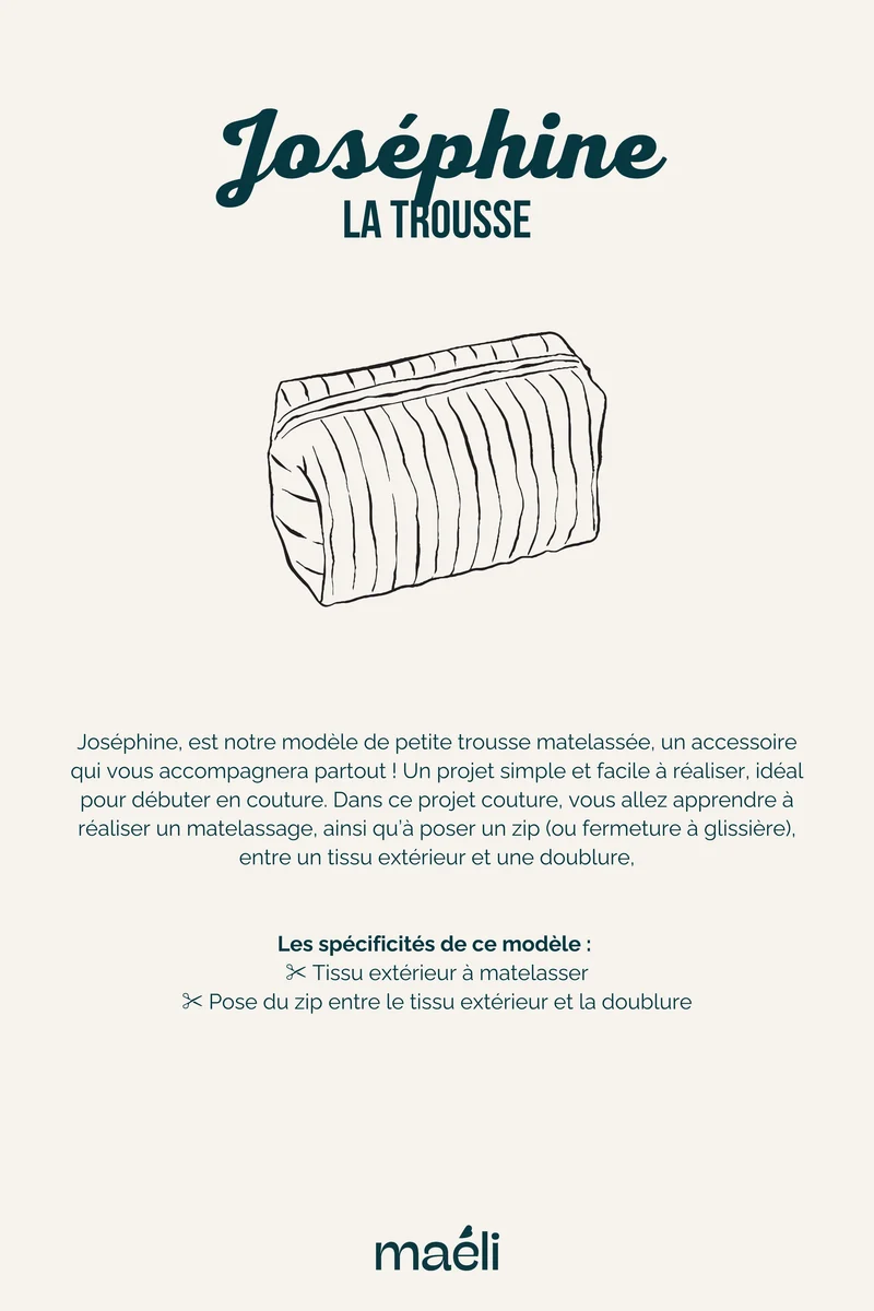 Kit couture - La Trousse Joséphine