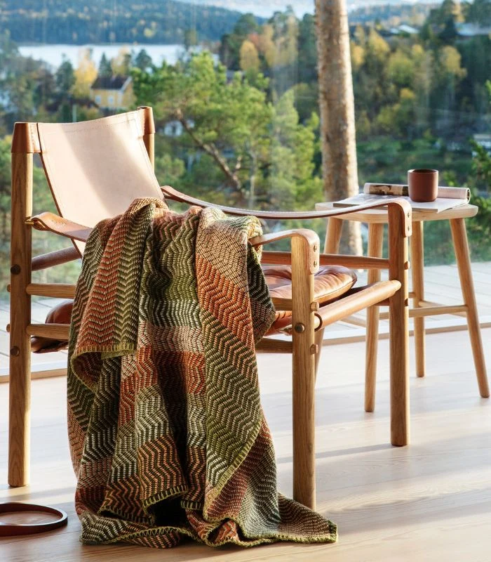 Plaid Pure Laine FRI Vert 150 X 200 cm