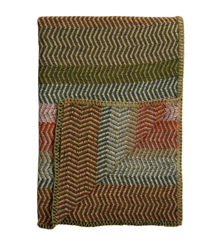 Plaid Pure Laine FRI Vert 150 X 200 cm