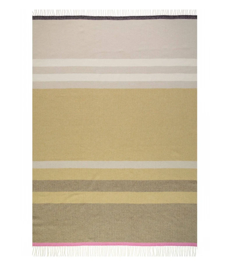 Plaid Pure Laine Jessie Quinel 150 X170 cm
