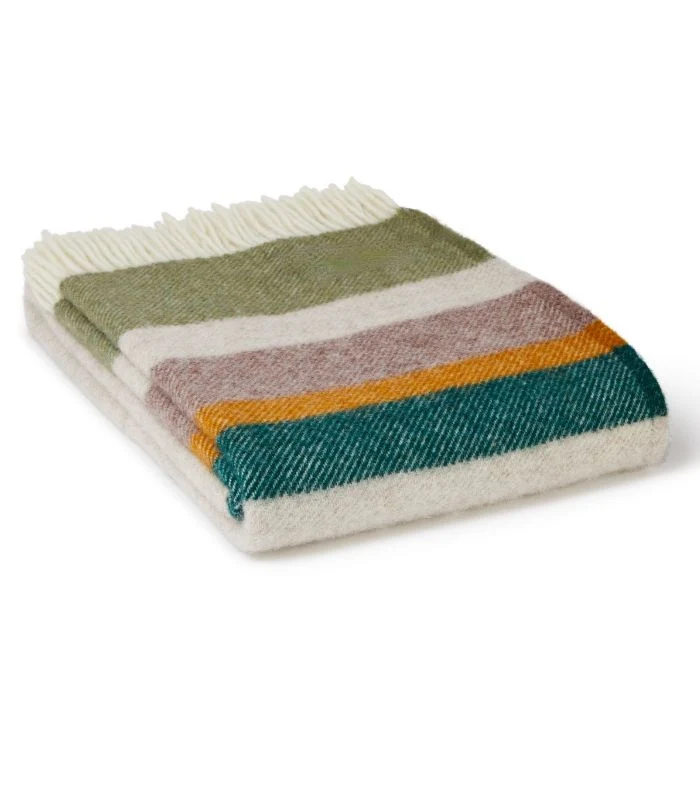 Plaid Pure Laine Alaska Earth 130 X 183 cm