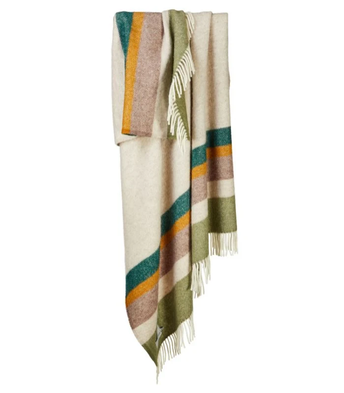 Plaid Pure Laine Alaska Earth 130 X 183 cm