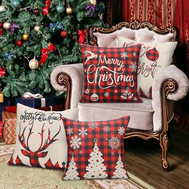 Coussin chaise de noël