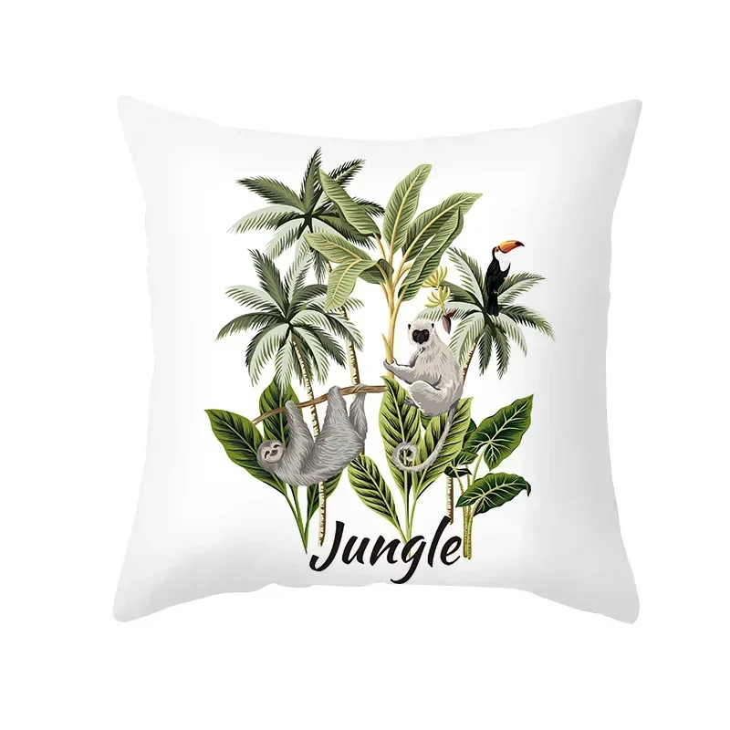 Coussin animaux forêt