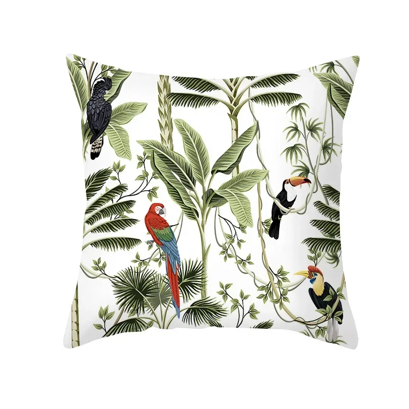 Coussin animaux forêt
