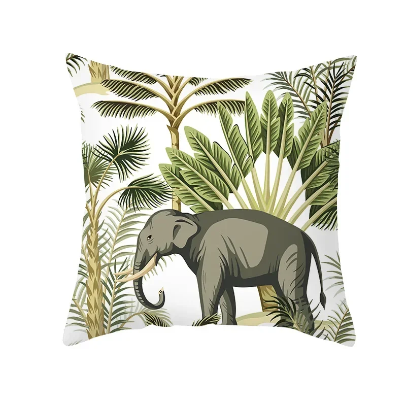Coussin animaux forêt