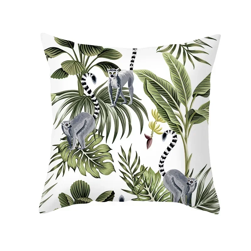 Coussin animaux forêt
