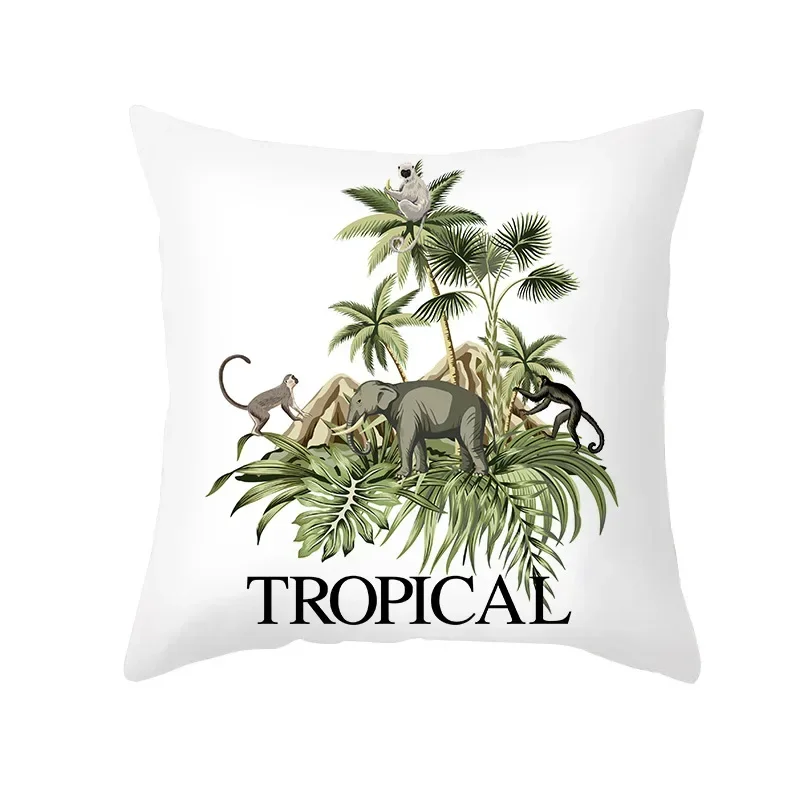 Coussin animaux forêt
