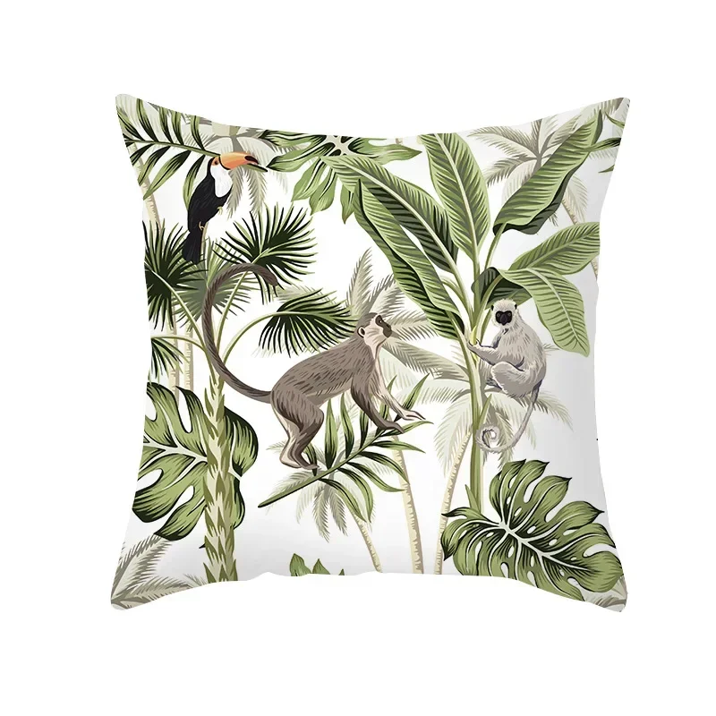 Coussin animaux forêt