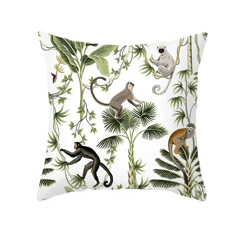 Coussin animaux forêt