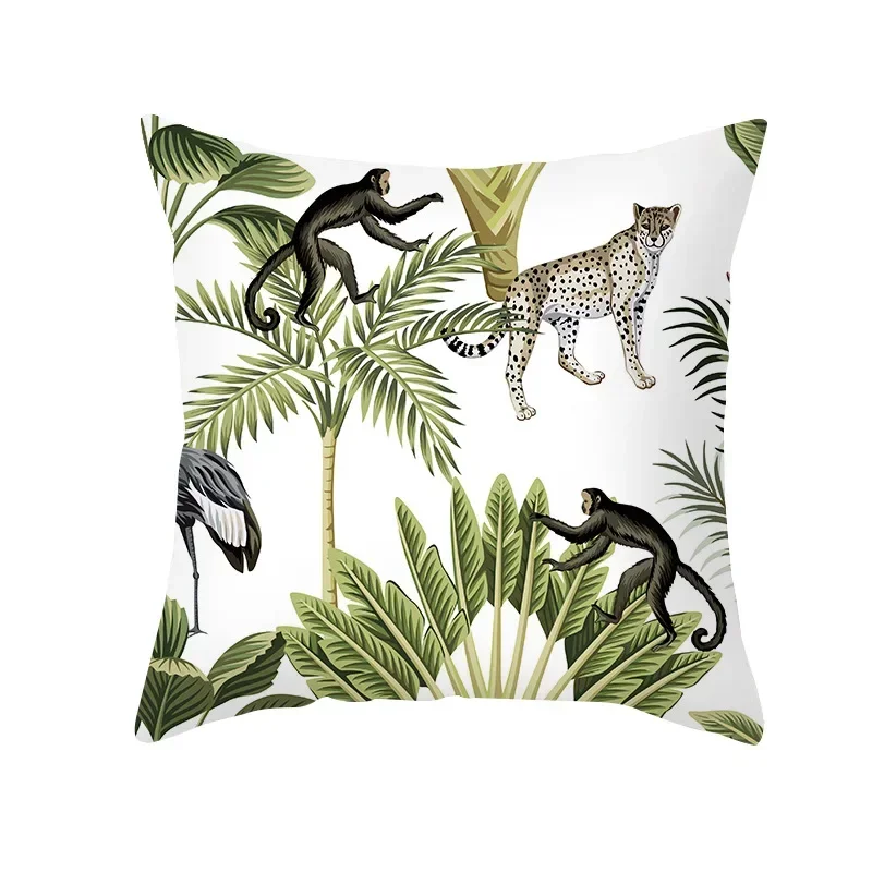 Coussin animaux forêt