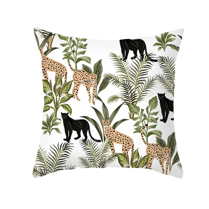 Coussin animaux forêt